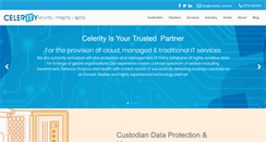 Desktop Screenshot of celerity-uk.com