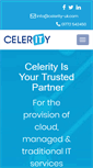 Mobile Screenshot of celerity-uk.com